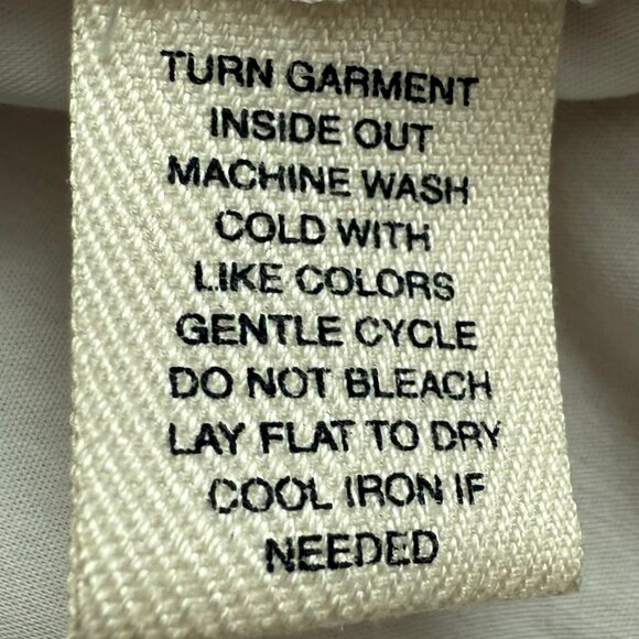 Westbound White Button Down Front AND Back Long Roll Up Sleeves Blouse Size XL - Picture 7 of 7